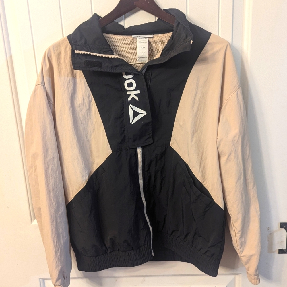 Reebok Black Windbreaker